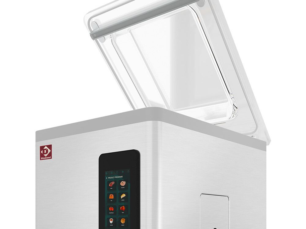 Machine sous-vide,  cuve inox mm. 21 m3/h ecran - restauration professionnel de qualité