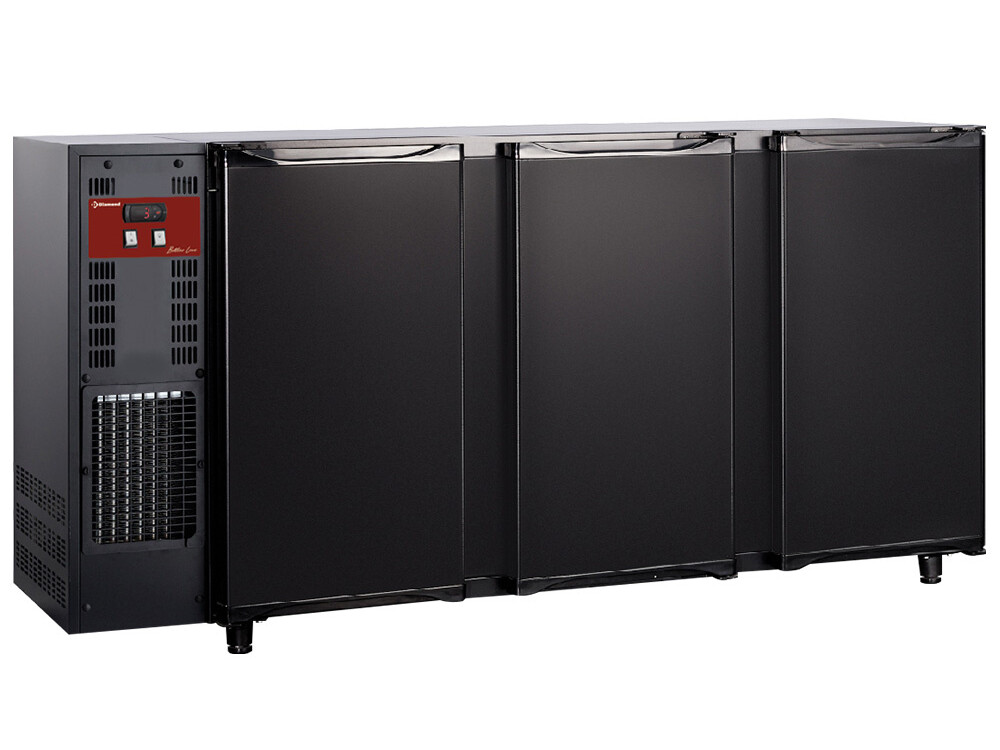 Refroidisseur de bouteilles 3 portes,  579 litres - équipement professionnel de qualité