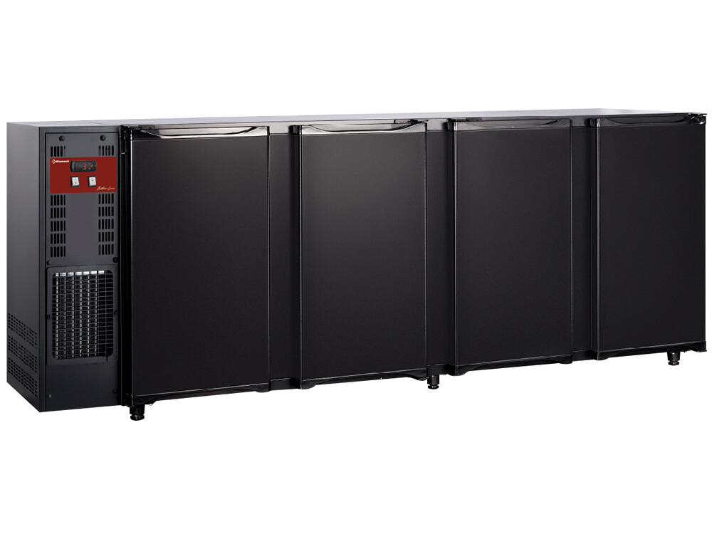 Refroidisseur de bouteilles 4 portes, 783 litres - restauration professionnel de qualité