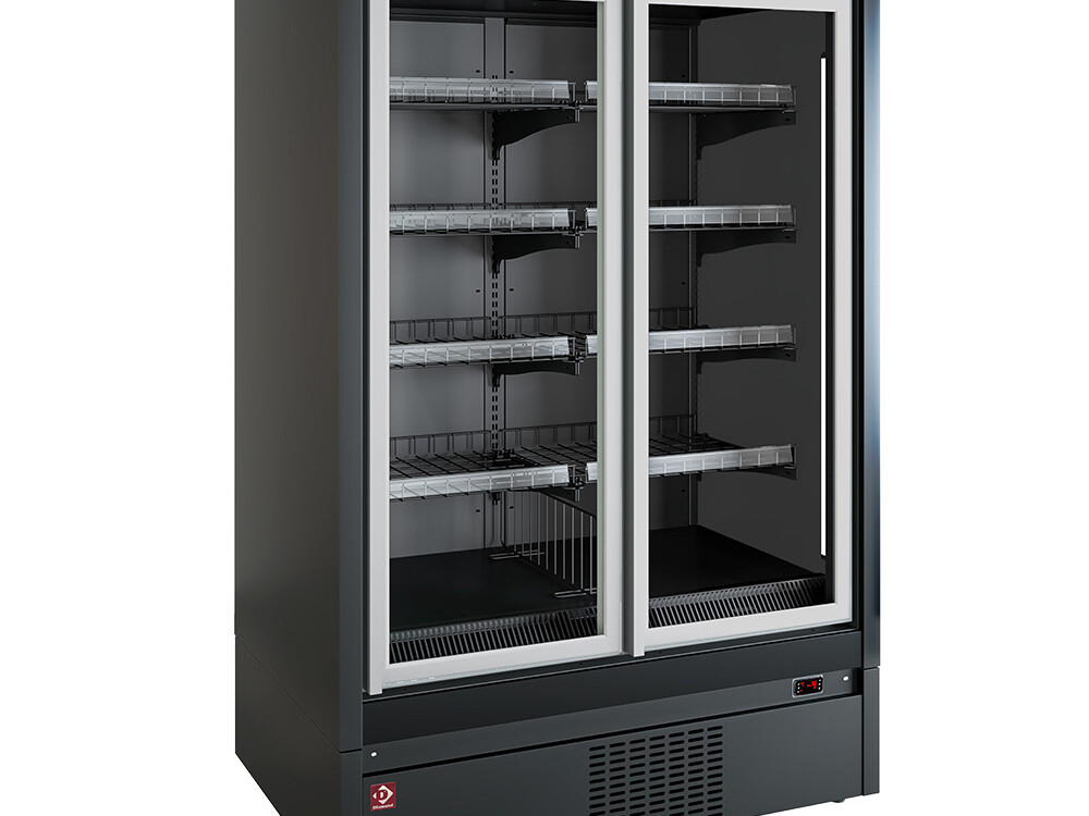 Meuble mural congélation, libre-service, portes battan... - restauration professionnel de qualité