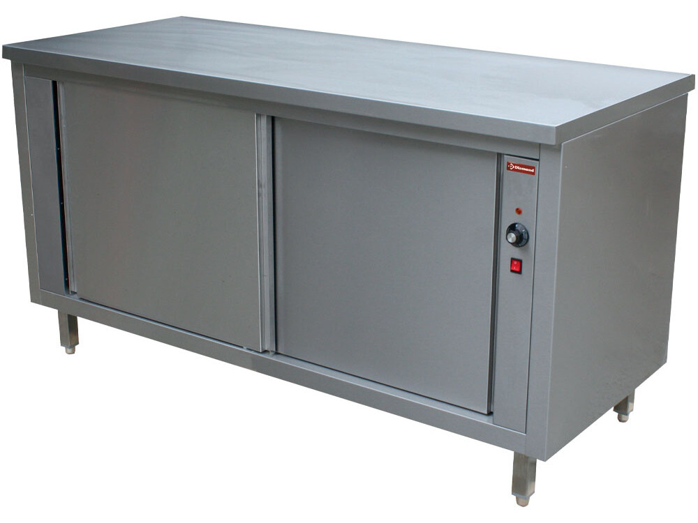 Armoire chauffante 2 portes coullissantes - professionnel professionnel de qualité