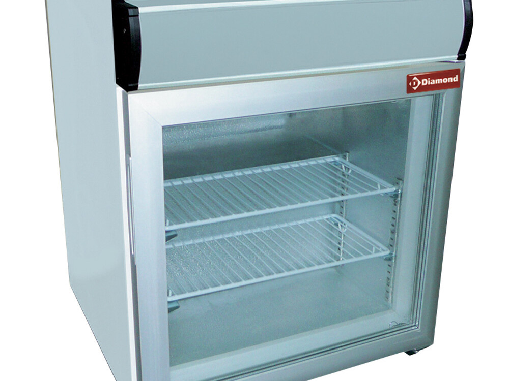 Vitrine de table T° négative, 50 litres, avec caisson... - professionnel professionnel de qualité