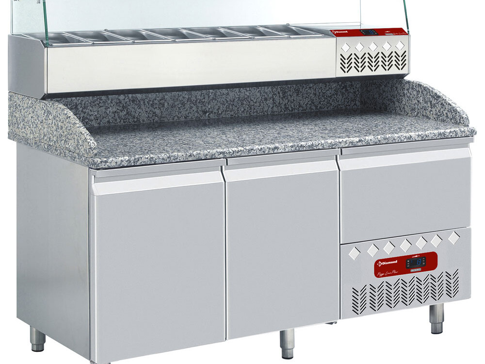 Ensemble table frigo &, structure réfrigérée : - équipement professionnel de qualité