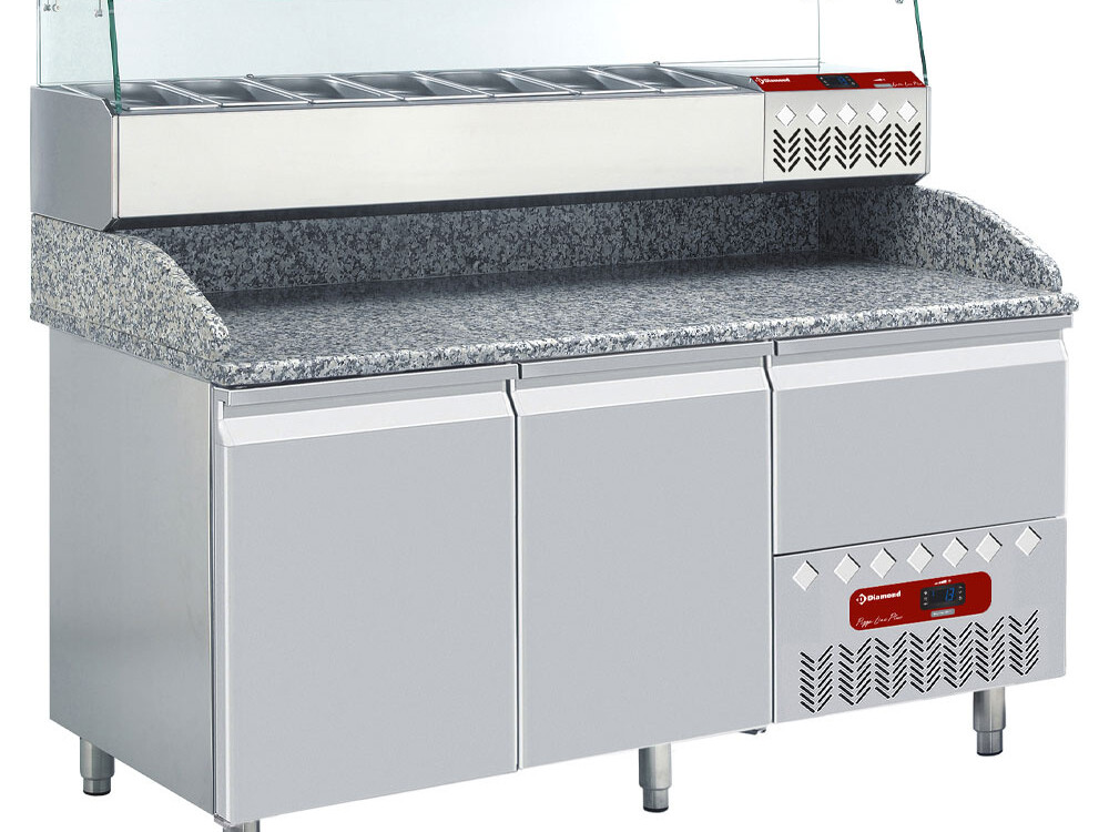 Ensemble table frigo &, structure réfrigérée : - professionnel professionnel de qualité