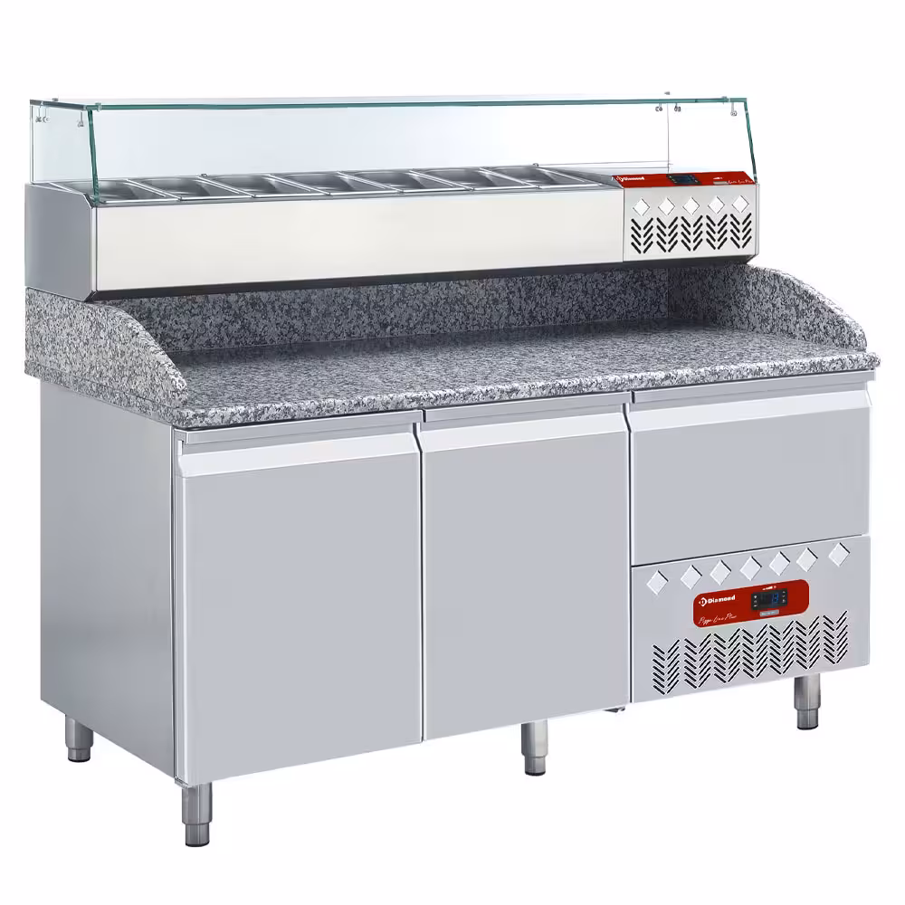 Ensemble table frigo &amp,  structure réfrigérée : - professionnel professionnel de qualité