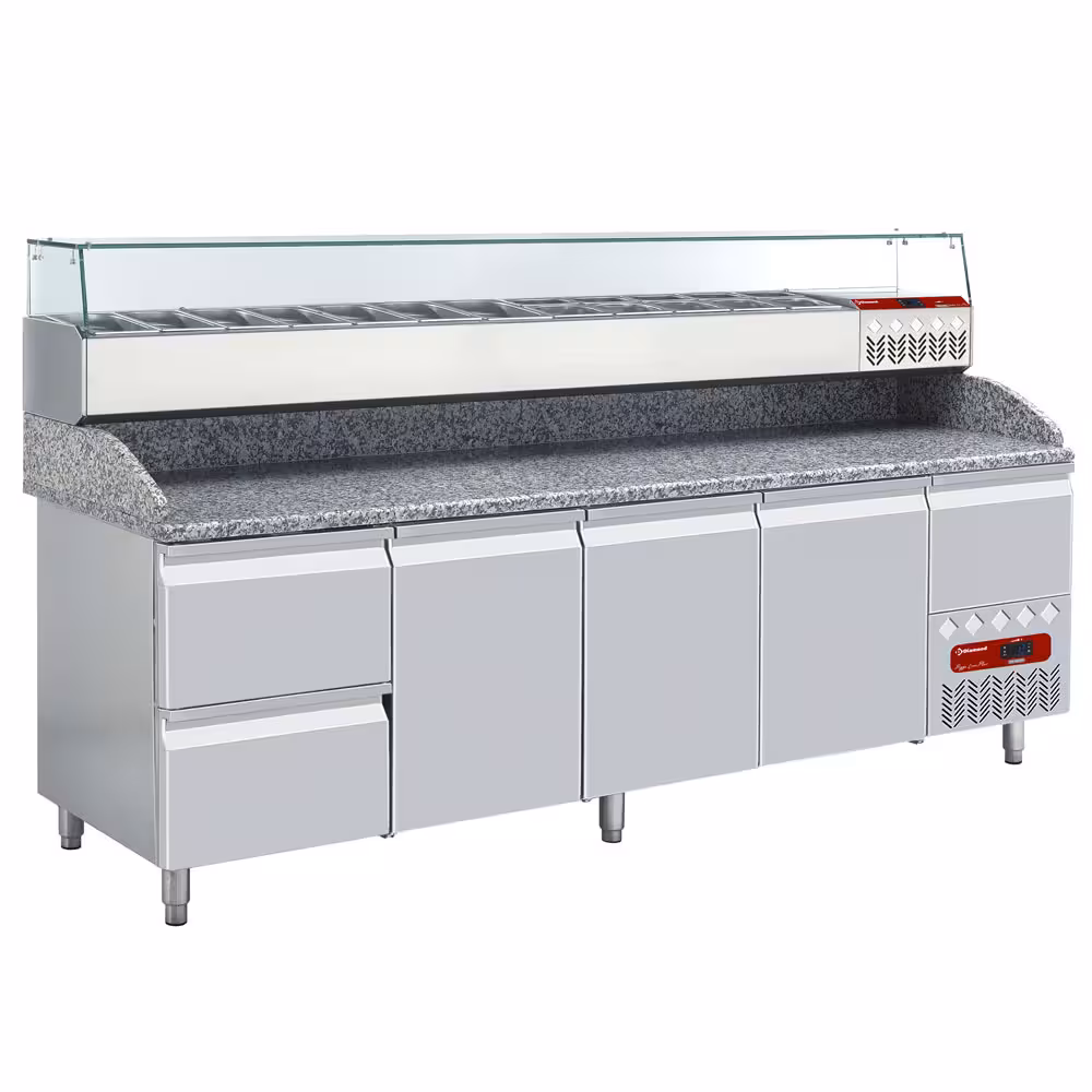 Ensemble table frigo &, structure réfrigérée : - cuisine professionnel de qualité