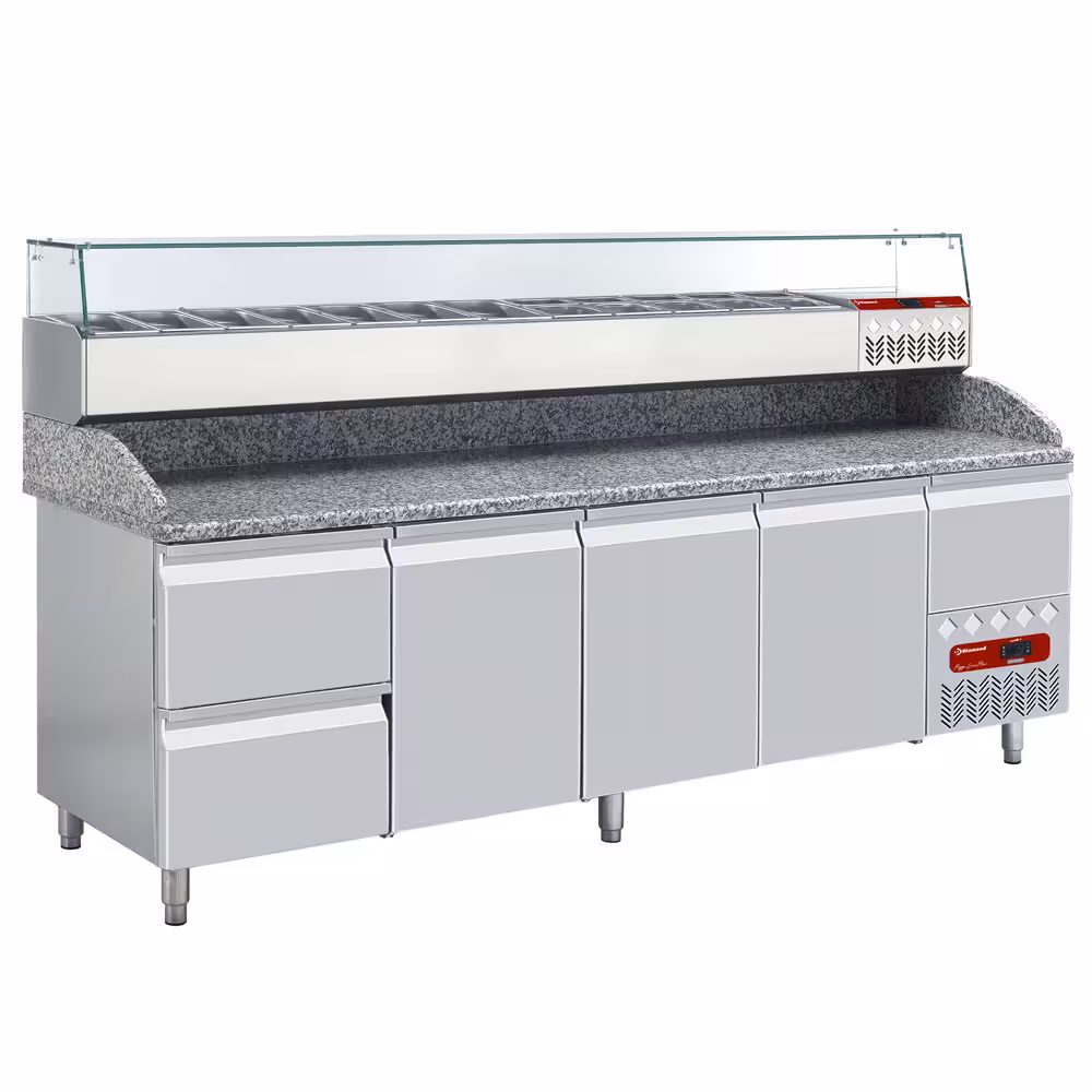Ensemble table frigo &,  structure réfrigérée : - restauration professionnel de qualité