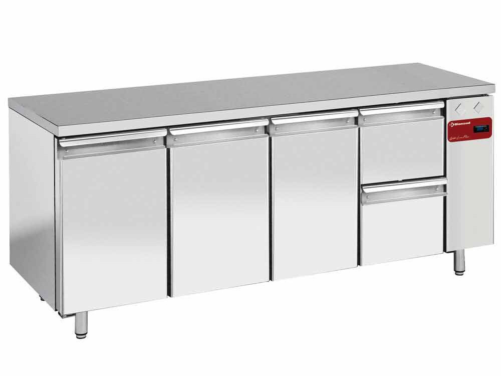 Table frigorifique composée de : - restauration professionnel de qualité