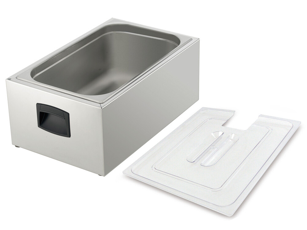 Cuve 1/1 pour cuiseur,  avec couvercle - cuisine professionnel de qualité