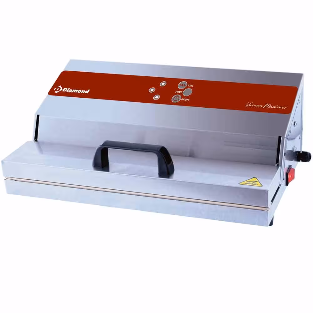 Sous videuse inox,  pompe 26 l./min,  soudure 430 mm - professionnel professionnel de qualité