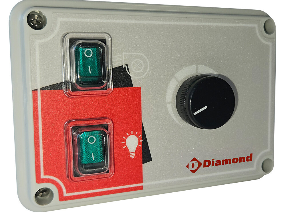 Variateur électronique + interrupteur pour - cuisine professionnel de qualité