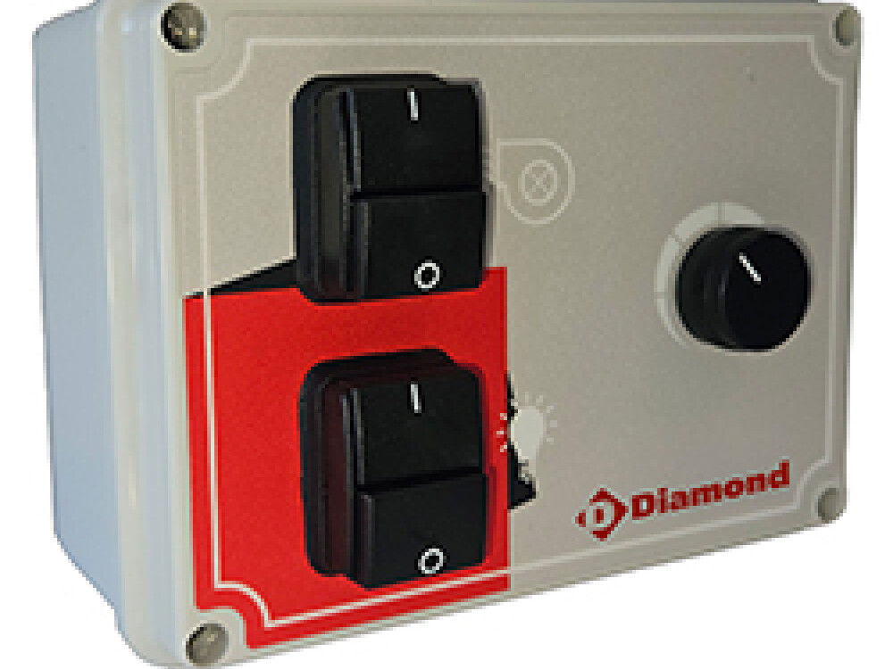 Variateur électronique + interrupteur pour - équipement professionnel de qualité