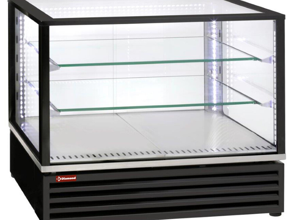 Vitrine réfrigérée ou , ventilée, 3 niv. - équipement professionnel de qualité