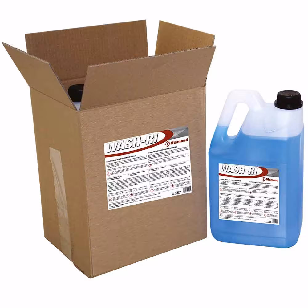 Produit rinçage lave-verres &,  lave-vaiselles - 2 . x 5 - restauration professionnel de qualité
