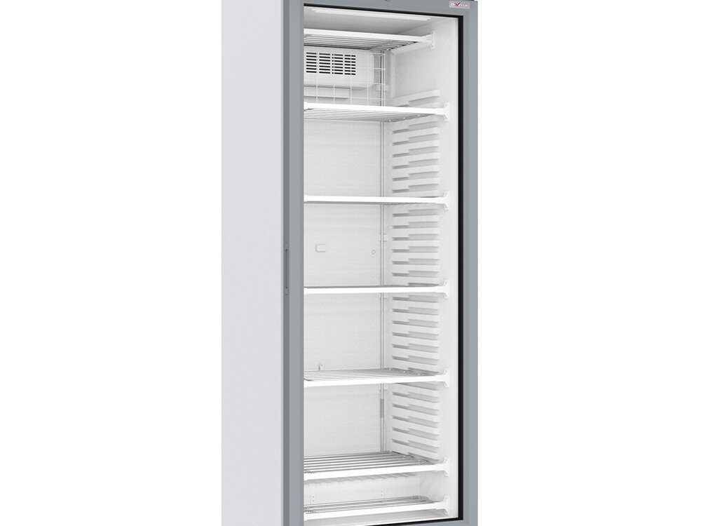 Vitrine ventilée négative vitrée 374 litres - 5 niveau... - cuisine professionnel de qualité