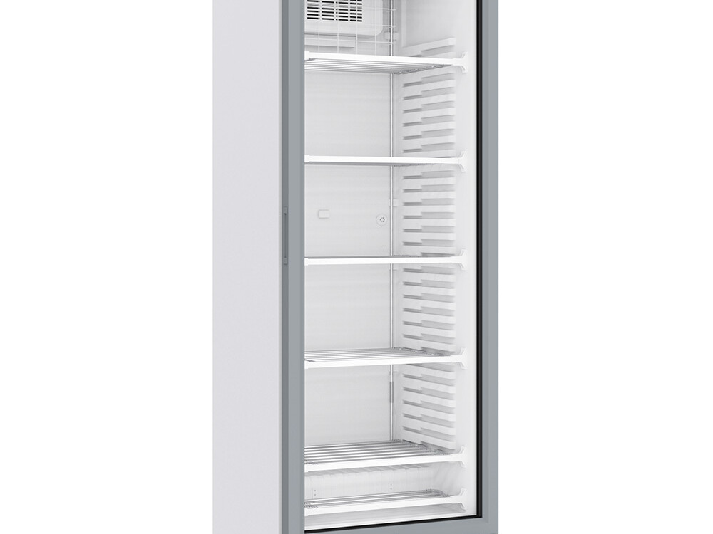Vitrine ventilée négative vitrée 382 litres - 5 niveau... - professionnel professionnel de qualité