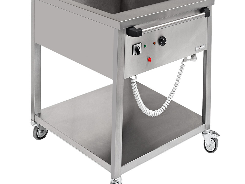 Bain Marie mobile 2x GN1/1 - équipement professionnel de qualité