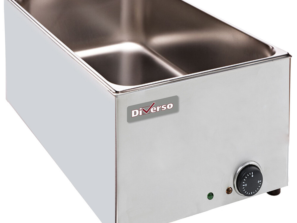 Bain-marie de table électrique, 1/1 - 150 mm - équipement professionnel de qualité