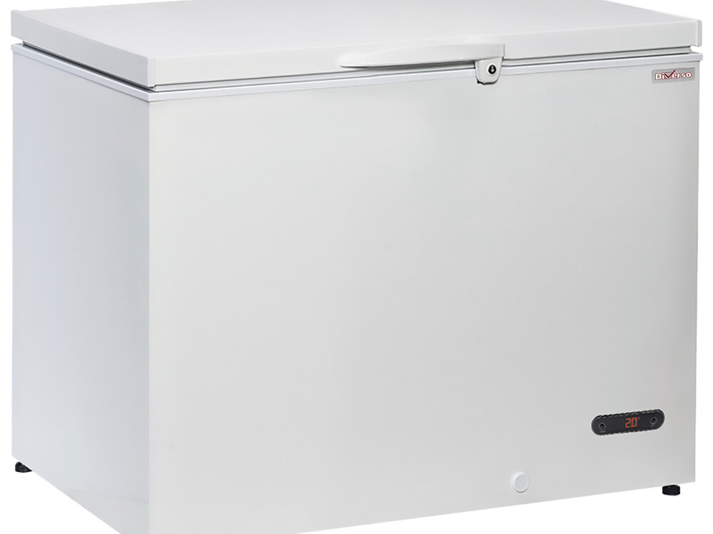 Refroidisseur bouteilles bahut 300 lit, couvercle plein ... - restauration professionnel de qualité