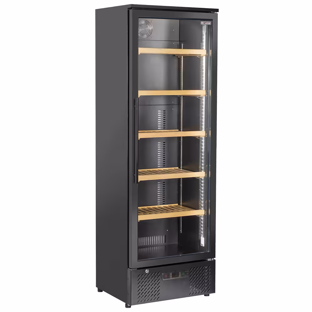 Vitrine cave à vins,  300 Lt,  1 temperature - - équipement professionnel de qualité
