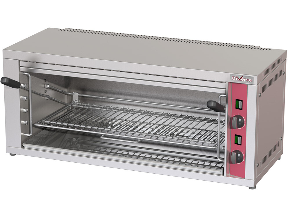 Salamandre électrique,  avec grille réglable par levier - restauration professionnel de qualité