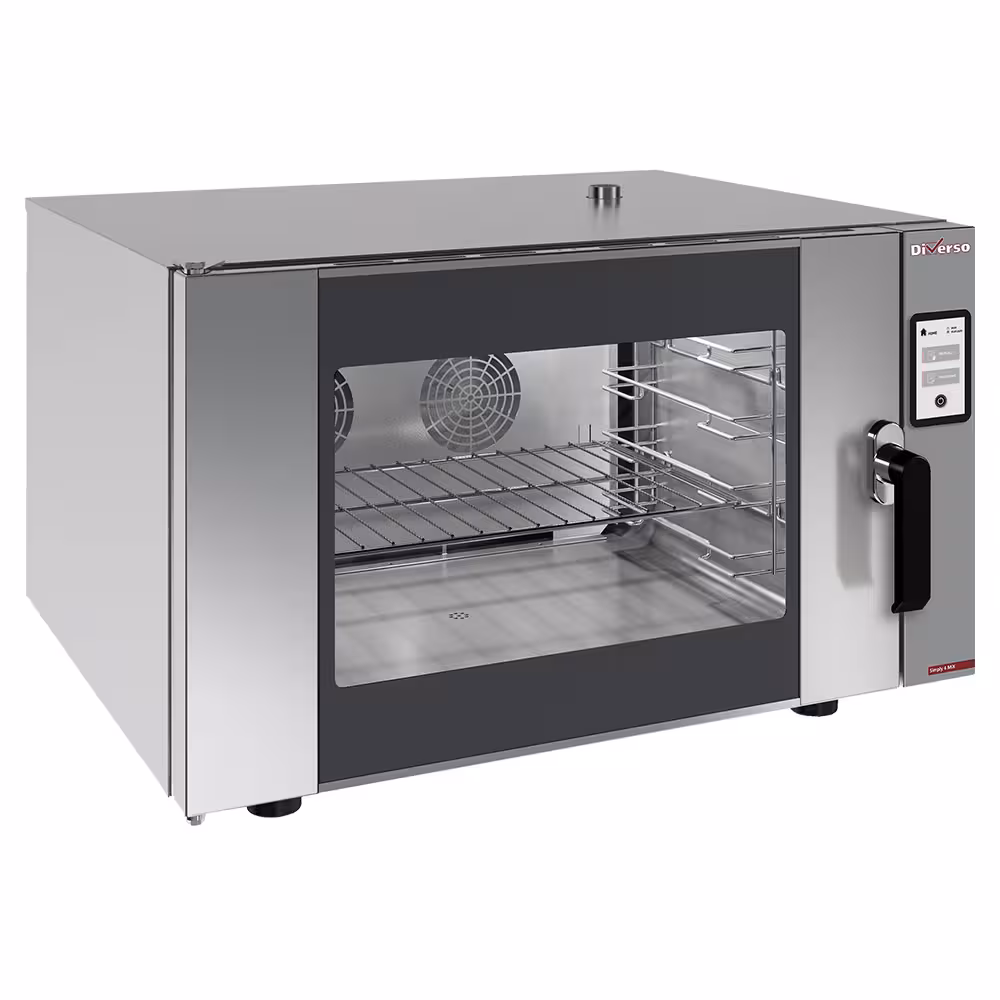 Four électrique vapeur-convection,  2 vitesses,  (avec s... - cuisine professionnel de qualité