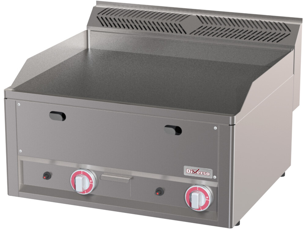 Double plaque de cuisson gaz,  lisse -Top- - professionnel professionnel de qualité