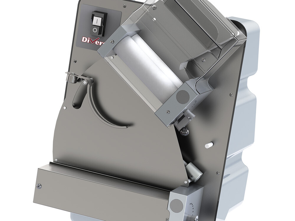 Laminoir diam. 300 mm, 2 rouleaux, en inox / - restauration professionnel de qualité