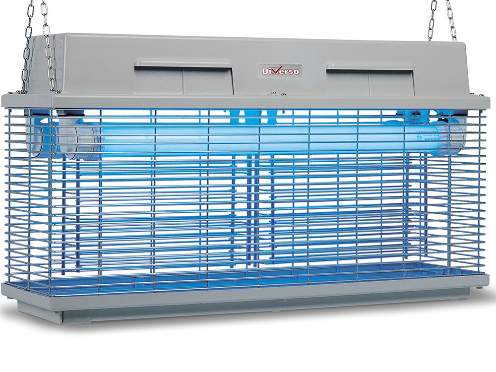 Désinsectiseur électrique, lampes -A (2x 40 W) - restauration professionnel de qualité