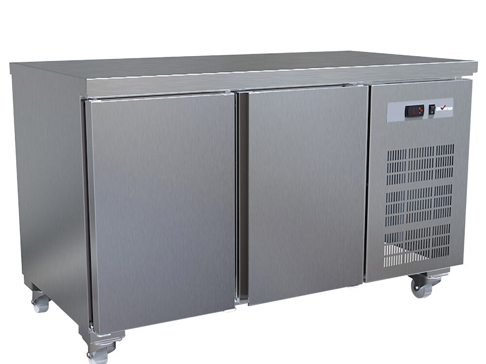 Table frigorifique, ventilé, 2 portes 1/1 (260 Lit.), ... - restauration professionnel de qualité