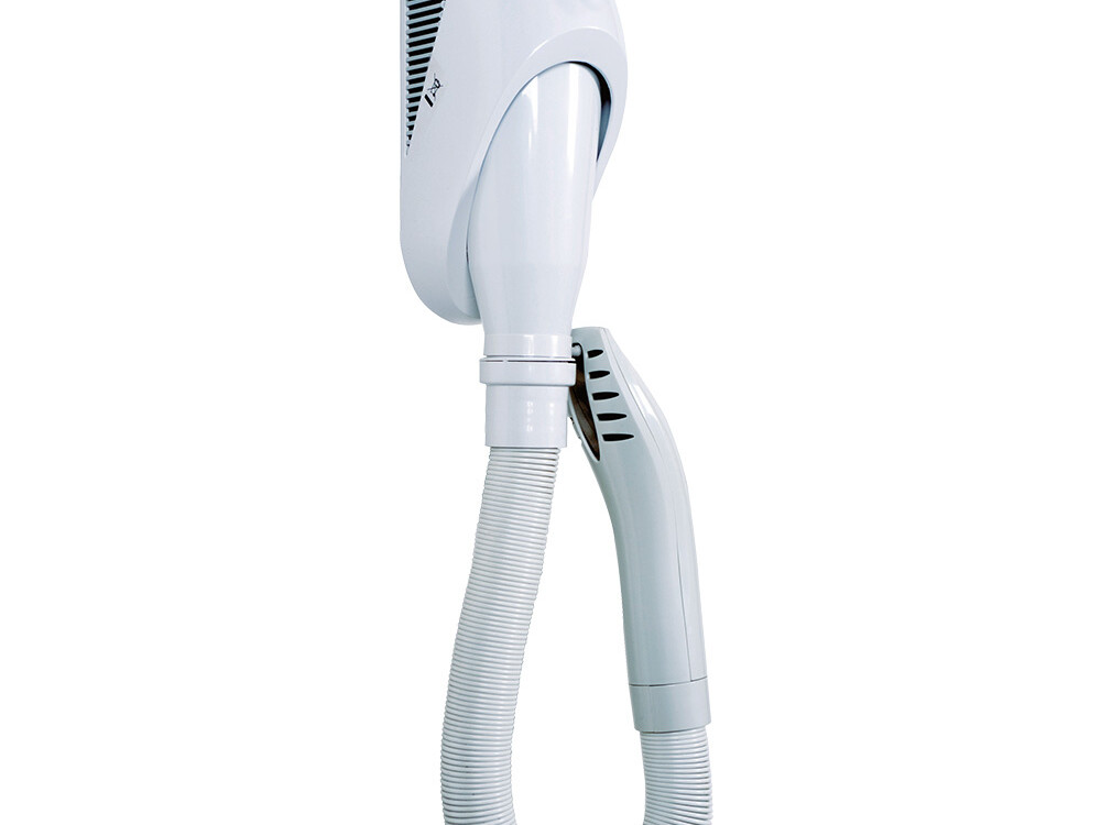 Sèche-cheveux électronique mural, blanc - cuisine professionnel de qualité