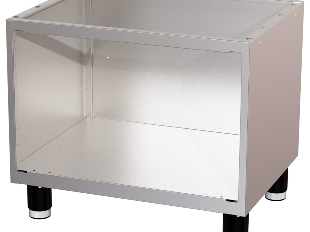Meuble support inox 660 mm (sans portes) - équipement professionnel de qualité