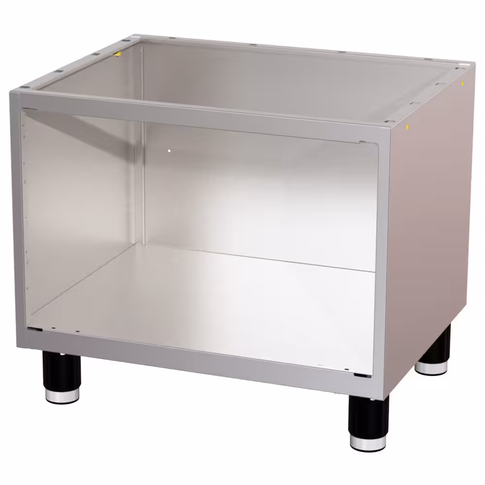 Meuble support inox 660 mm (sans portes) - équipement professionnel de qualité