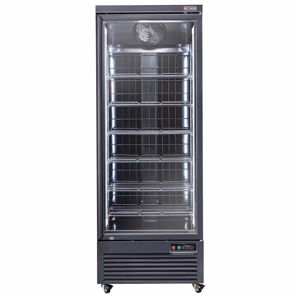 Vitrine Freezer verticale,  560 litres - - professionnel professionnel de qualité