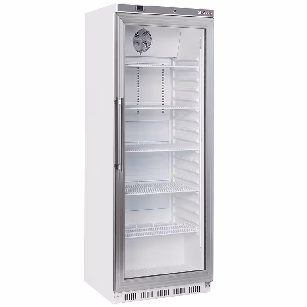 Armoire frigorifique,  porte vitrée,  ventilée,  400 Li... - équipement professionnel de qualité