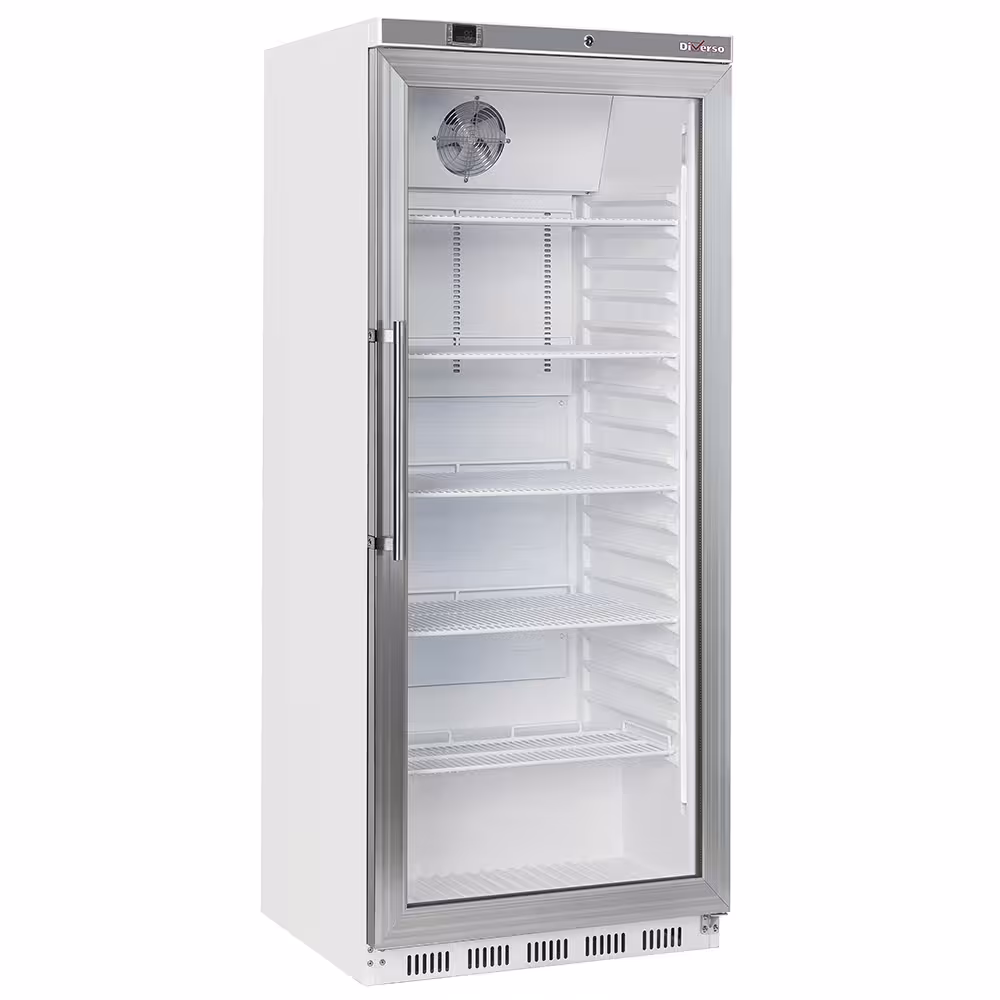 Armoire frigorifique 2/1,  porte vitrée,  ventilée,  60... - professionnel professionnel de qualité