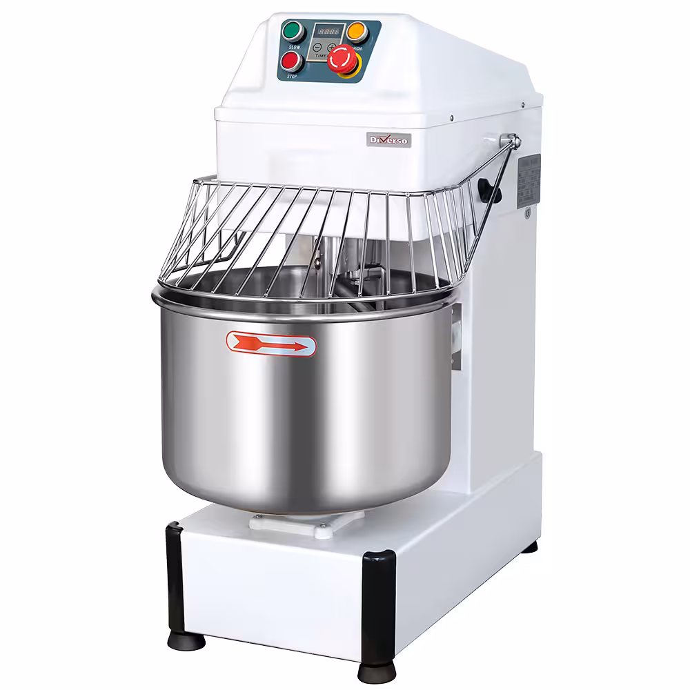 Pétrin à spirale 34 litres,  2 vitesses,  timer,  sur r... - professionnel professionnel de qualité