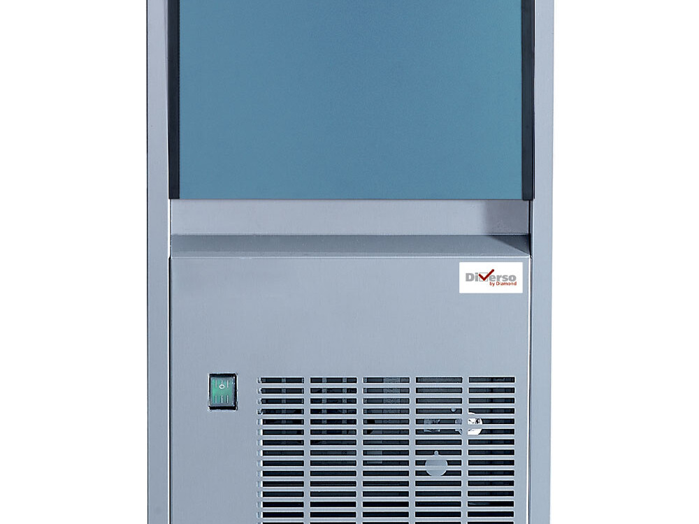 Machine à glaçons pleins (14 gr) 24kg/24h, avec réserv... - équipement professionnel de qualité