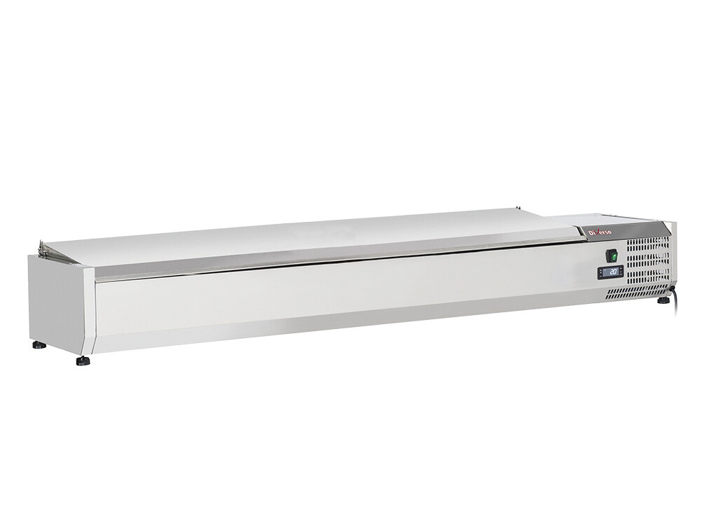 Structure réfrigérée 8x GN1/4 - 150 mm,  avec couvercl... - restauration professionnel de qualité