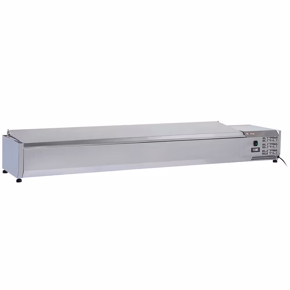Structure réfrigérée 10x GN1/4 - 150 mm,  avec couverc... - équipement professionnel de qualité