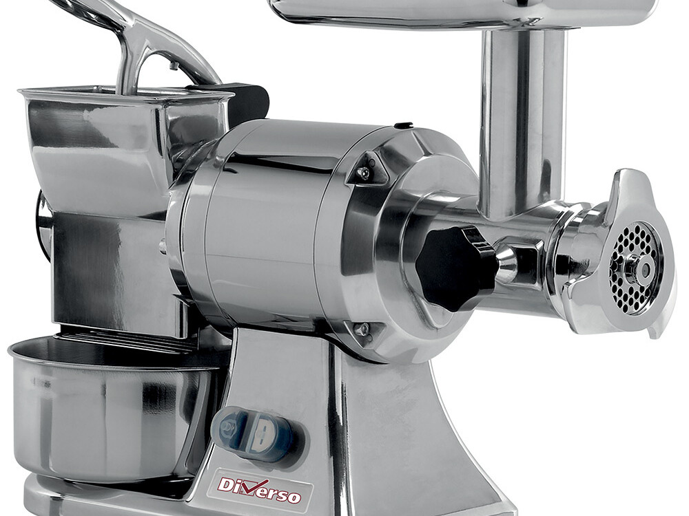 Hachoir à viande n° 12 et râpe à parmesan - professionnel professionnel de qualité