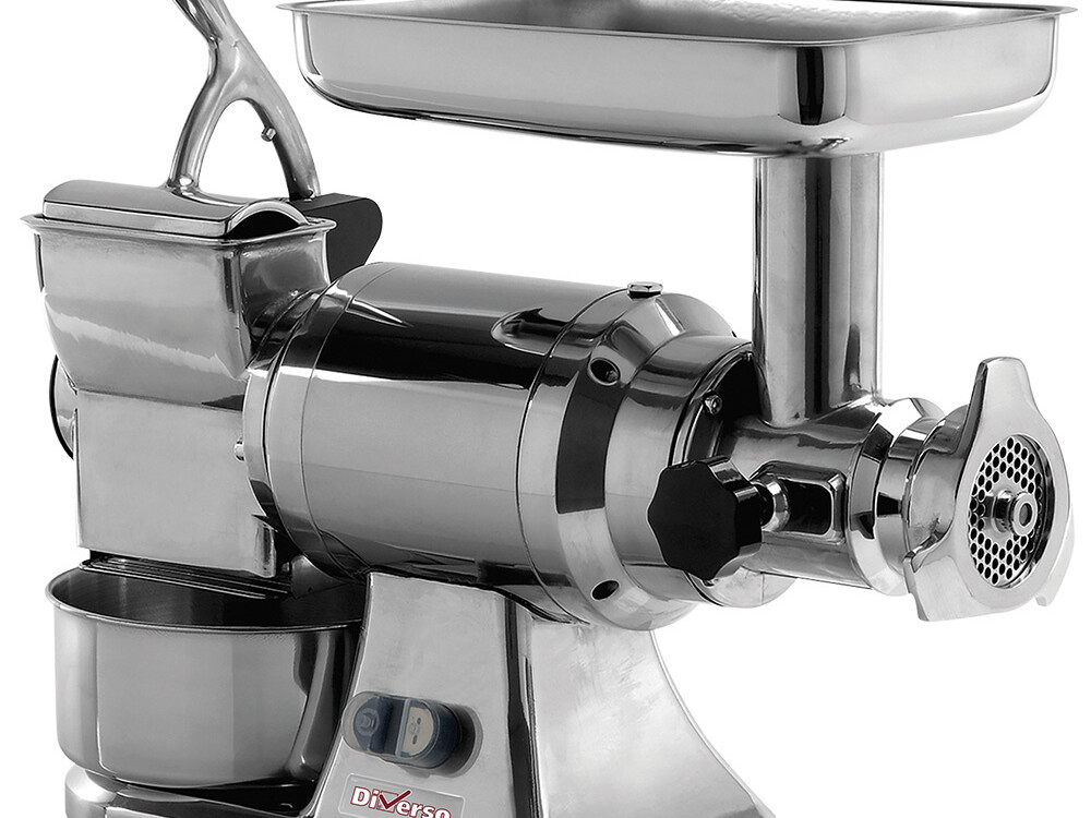 Combiné hachoir n°22 à viande et râpe à parmesan - cuisine professionnel de qualité