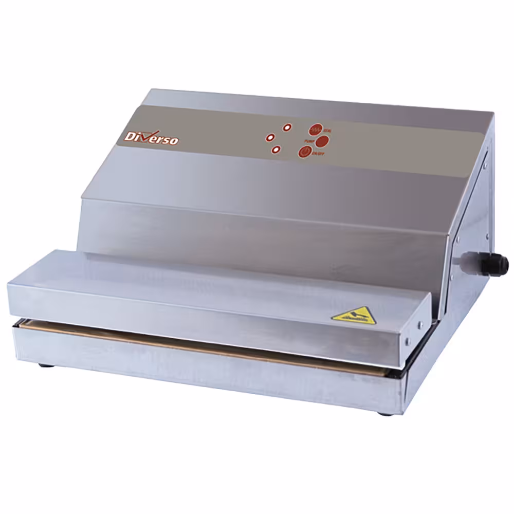 Sous-videuse inox,  pompe 16 l./min,  soudure 330 mm - équipement professionnel de qualité