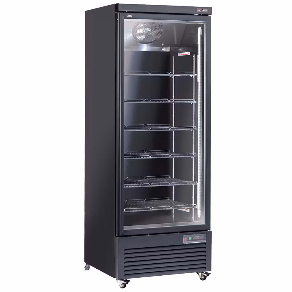 Vitrine Frigo verticale,  1 porte,  615 litres - - restauration professionnel de qualité