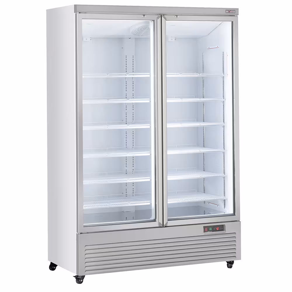 Vitrine Frigo verticale,  2 portes,  1085 litres - - équipement professionnel de qualité