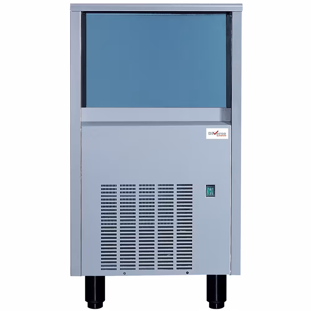 Machine à glaçons pleins (22 gr) 41kg/24h, avec réserv... - équipement professionnel de qualité
