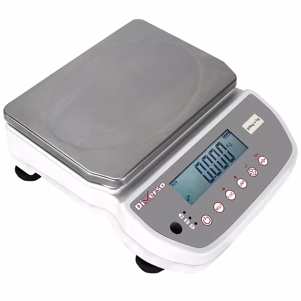 Balance électronique inox,  30Kg x 1g - professionnel professionnel de qualité