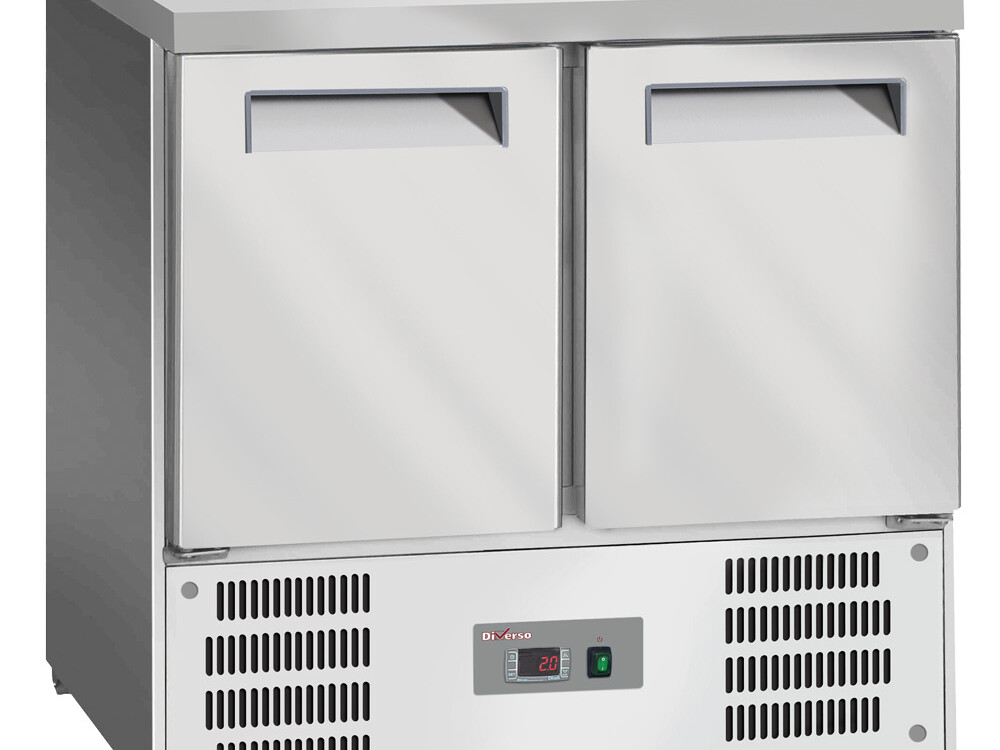 Table frigorifique 2 portes 1/1 - restauration professionnel de qualité