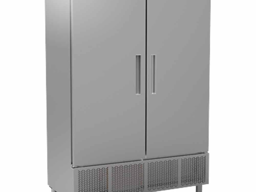 Armoire frigorifique,  ventilée,  2 portes,  (1100 litres) - cuisine professionnel de qualité