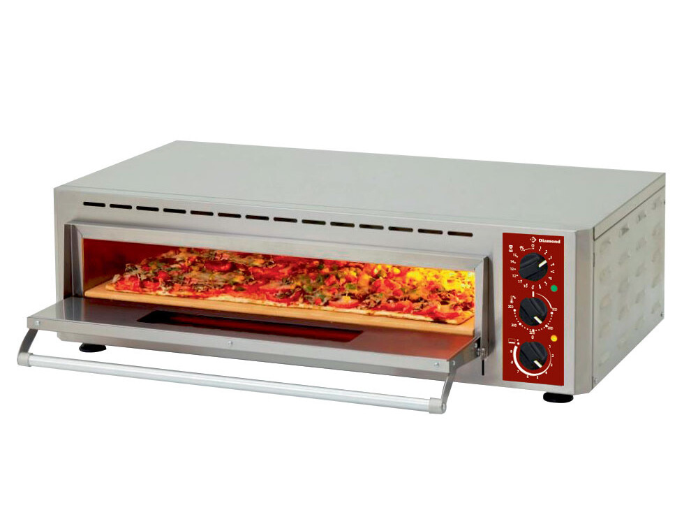 Four électrique pizzas, chambre (2+3 kW) mm - professionnel professionnel de qualité
